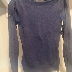 Navy bcbg sweater